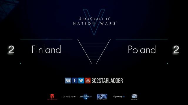 Nation Wars V - Ro16, Группа С, Winners Match: Польша - Финляндия смотреть онлайн