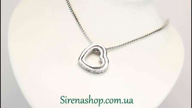 Sirenashop.com.ua: Бижутерия (Кулон Нинетта) с кристаллами Swarovski смотреть онлайн