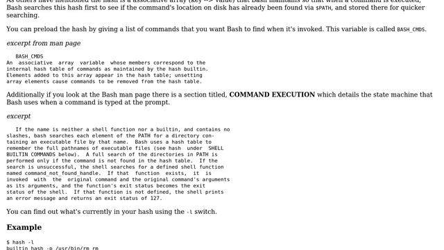 Unix & Linux: What does "rm is hashed" mean? (3 Solutions!!) смотреть онлайн