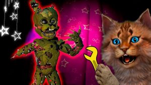 АНИМАТРОНИКИ СЛОМАЛИСЬ ФНАФ VR ИГРАЮ ЗА АНИМАТРОНИКОВ FNAF COOP ПУГАЮ ОХРАННИКА