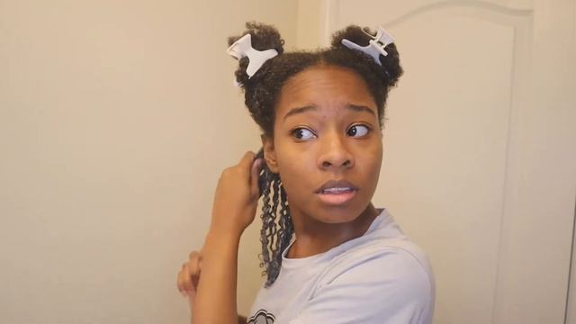 Flora & Curl Review | Clay Wash First Impression |Type 4 Natural Hair смотреть онлайн