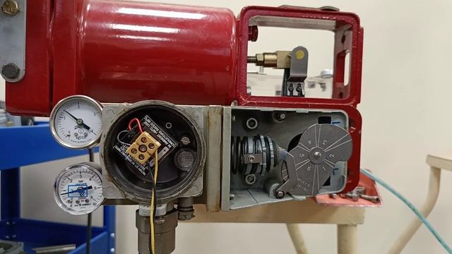 4700 Masoneilan_Настройка позиционера (поворотный)