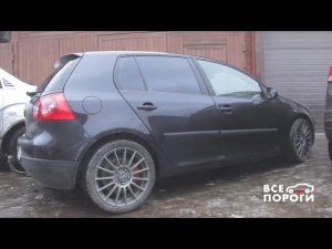 Процесс замены порогов Volkswagen Golf. Все Пороги