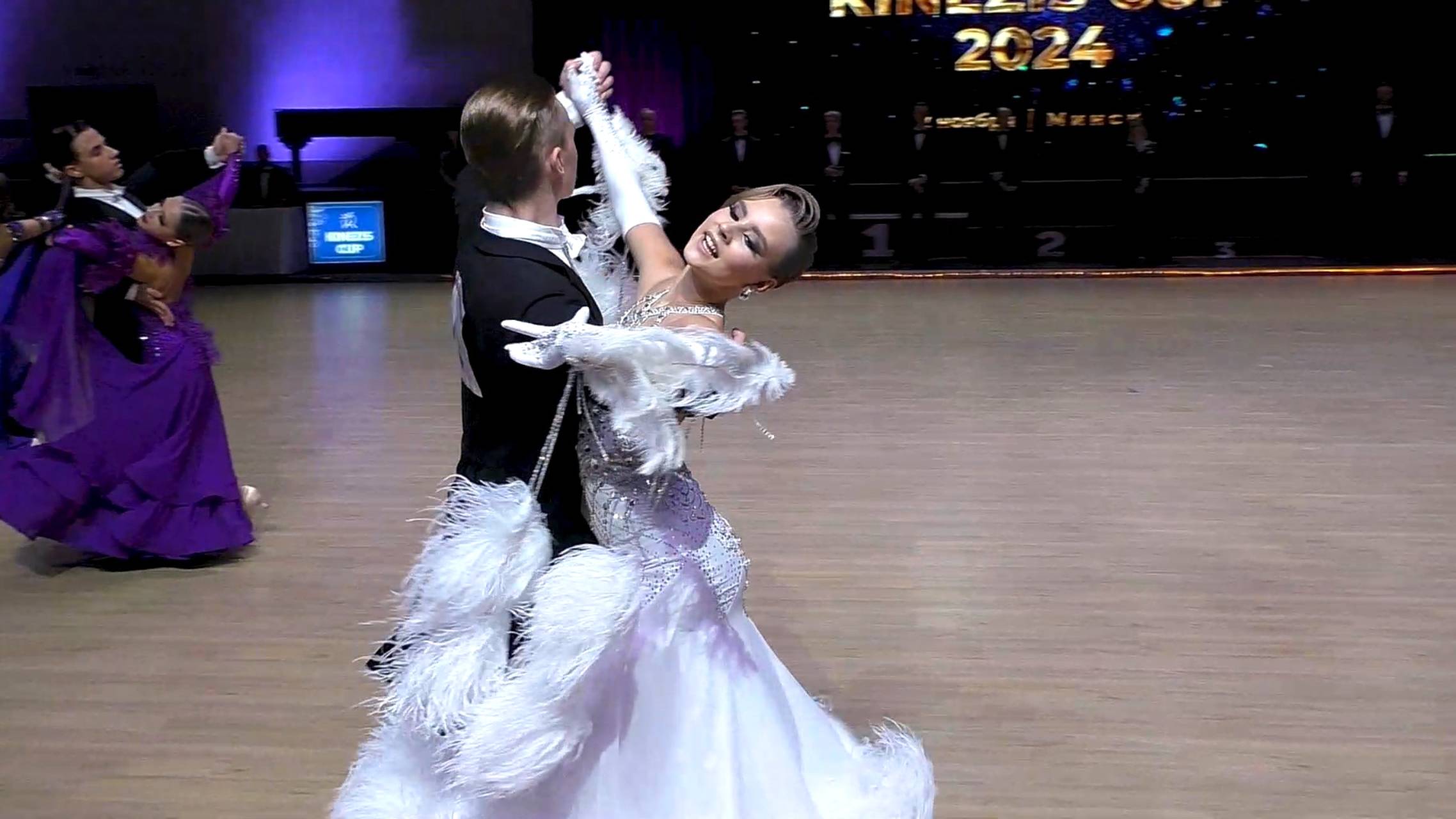 Юниоры-2 St (D) финал: медленный вальс, танго, медленный фокстрот, квикстеп. Kinezis Cup 2024 смотреть онлайн