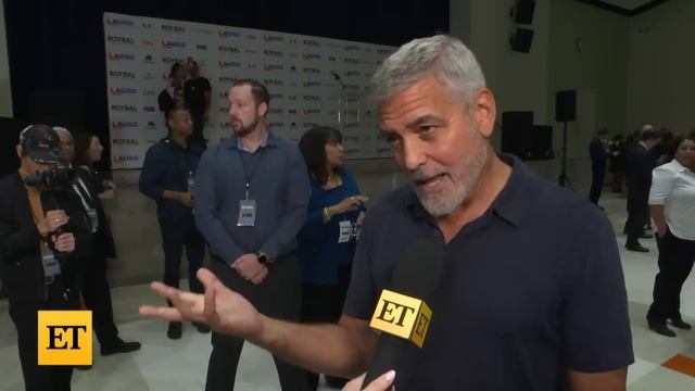 George Clooney Says His Kids Are SMARTER Than Him! (Exclusive) смотреть онлайн