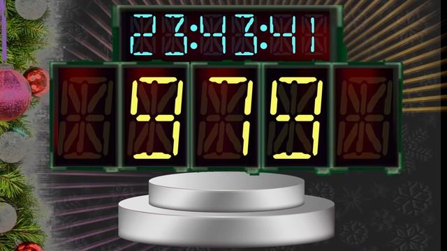 BCG 2,024 Seconds Countdown (Happy New Year 2024 LED 14 Segment) Remix The Giana Sisters Snow, Boss