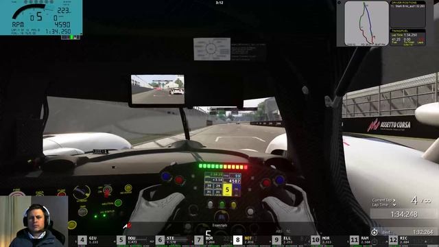 Assetto Corsa - Canada - Gilles Villenueve - F1 2018 - LMP - GT3 смотреть онлайн