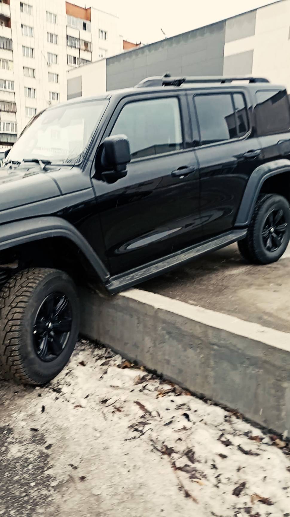 Танк споткнулся