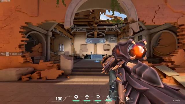 ELDERFLAME Operator shooting test [VALORANT] смотреть онлайн