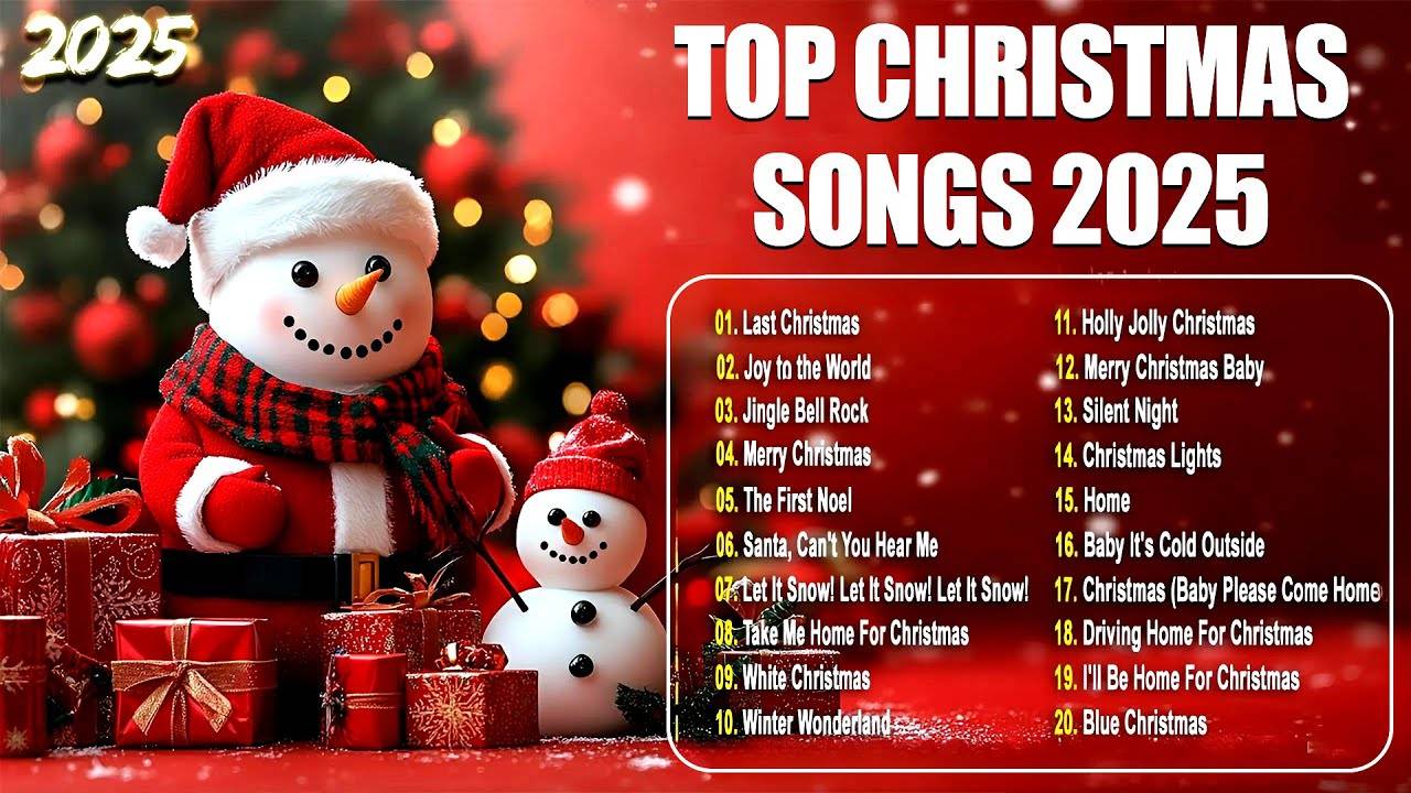 Рождественские Песни 2025 🎄 — Last Christmas, Let It Snow, Feliz Navidad🎶❄️ смотреть онлайн