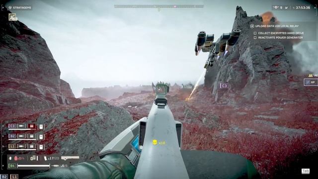 HELLDIVERS 2 - Railgun Triple Bile Titan смотреть онлайн