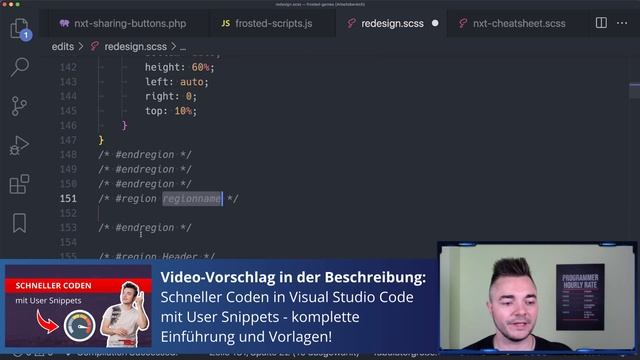 ÜBERBLICK in VISUAL STUDIO CODE mit dem REGION VIEWER Plugin behalten смотреть онлайн