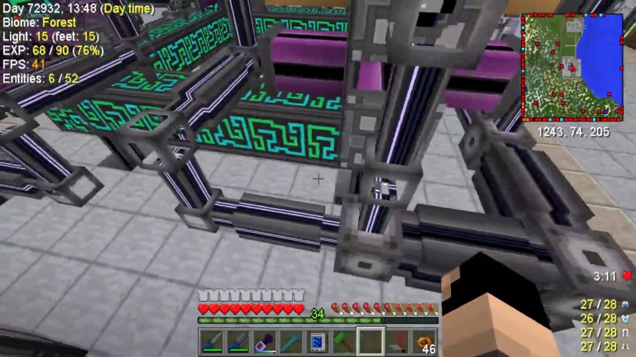 Индустриальный майнкрафт (ИМ)  1.7.10 с Gregtech Эндгейм Гречки .. Стрим от 11 марта  2019 года.