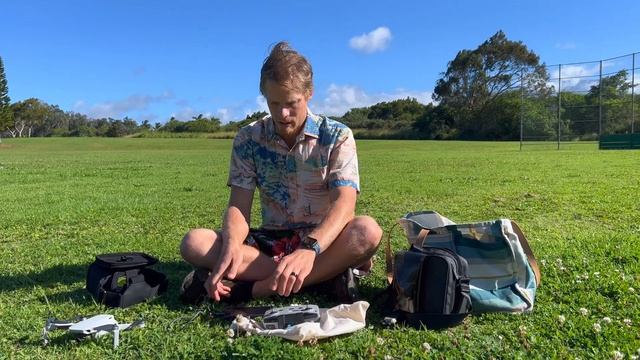 Flying the DJI Mini 2 w/ MagiMask (MovieMask) Immersive FPV Drone Goggles for a First Person View 4 смотреть онлайн
