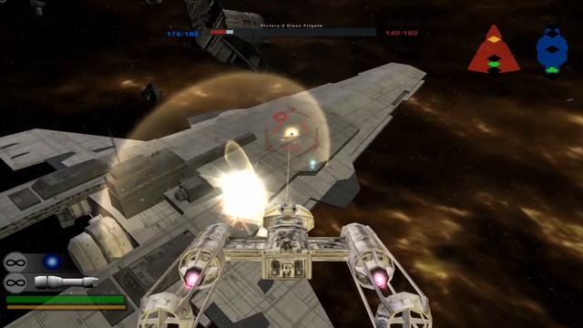 Star Wars Battlefront 2 (Classic 2005) - Force Pushing Enemies and Rockets to the Face смотреть онлайн