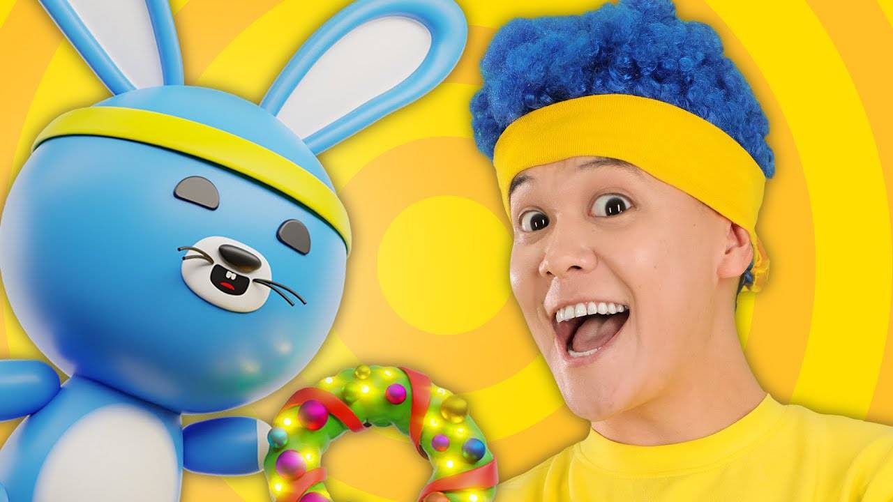 Новогодние приключения кроликов | D Billions Детские Песни смотреть онлайн