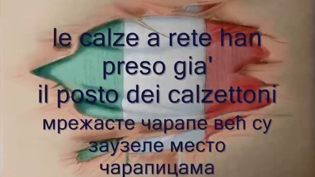 Adriano Celentano Il Tempo Se Ne Va Srpski Prevod