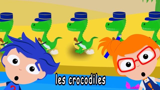Crocrocro Crocodile Parole - Ah Les Crocodiles - Comptines Pour Bébé