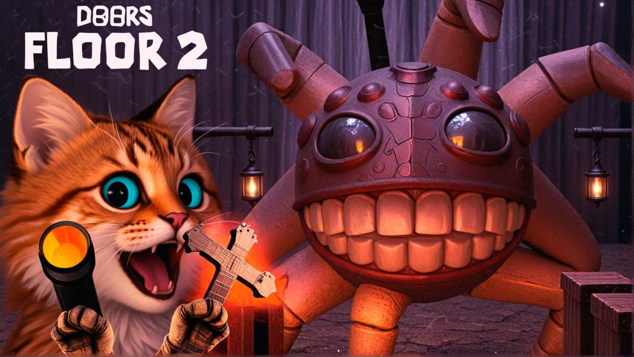 ПРОХОЖДЕНИЕ ДОРС 2 - ШАХТЫ 140 - 200 ДВЕРИ (ROBLOX DOORS 2 FLOOR The Mines) Весёлый Кот смотреть онлайн