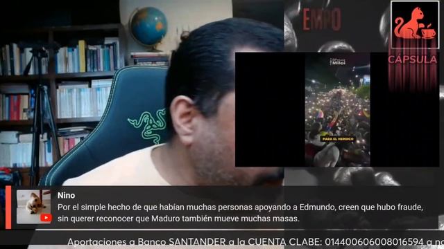 #cápsula || ¡AGARRÓN! #maduro y #milei se lanzan amenazas || TEMPO CAFE смотреть онлайн