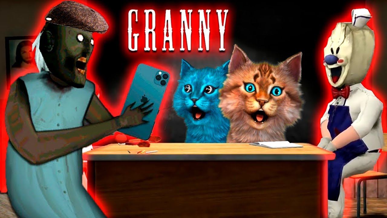 СЕКРЕТ ГРЕННИ 2! ДЕЛАЮ КОНЦОВКУ ПРОТИВ БАБКИ ГРЕННИ Granny Chapter Two КОТИК ИГРОМАН И КОТЁНОК ЛАЙК смотреть онлайн