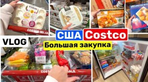 США ВЛОГ БОЛЬШАЯ ЗАКУПКА ПРОДУКТОВ В Costco  🇺🇸