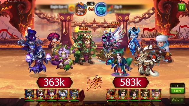 Iris Is So Broken - Unblievable Win In GC GW GArena | Hero Wars Mobile смотреть онлайн