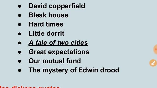 The Tale Of Two Cities  Part -1    ( English Literature )