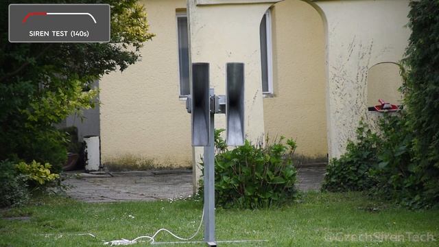 Siren Test | ALERTONE | 07.06.2023 | 3 Years Of Czech Siren Tech