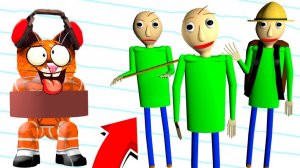 БАЛДИ ДАЛ МНЕ 10 РУБЛЕЙ! Baldi's Basics in Education and Learning Roblox