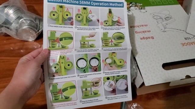 Happizza @ Amazon 》 Open Button Maker Machine (3rd Gen)《 58 mm (2.25 in) Badge Button Maker смотреть онлайн