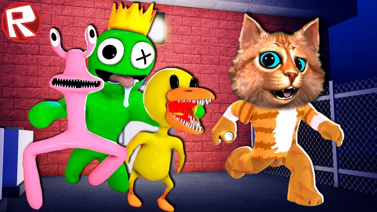 СЕКРЕТ РАДУЖНЫХ ДРУЗЕЙ В ROBLOX НОВЫЕ РАДУЖНЫЕ ДРУЗЬЯ Весёлый Кот смотреть онлайн