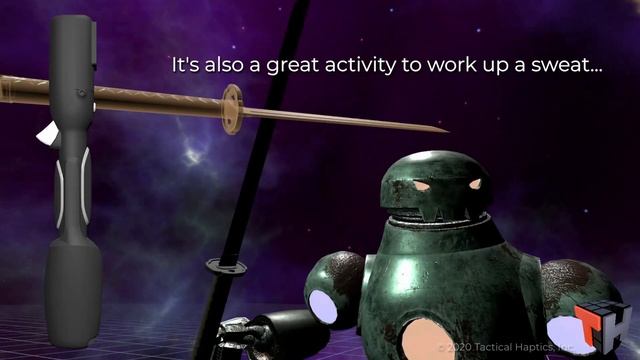 Interactive Sword Fighting Experience with Advanced Shear Feedback смотреть онлайн