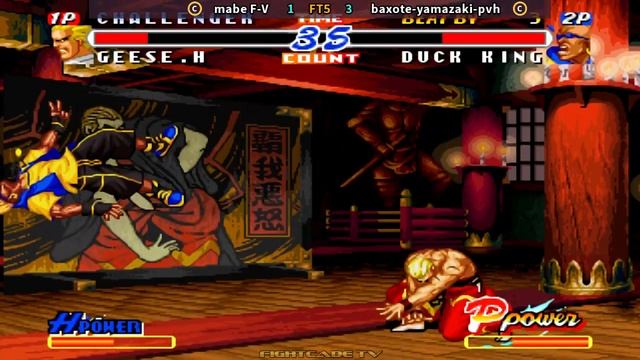 Real Bout Fatal Fury 2 - mabe F-V (PER) VS (BRA) baxote-yamazaki-pvh [rbff2] [Fightcade] [FT5] смотреть онлайн