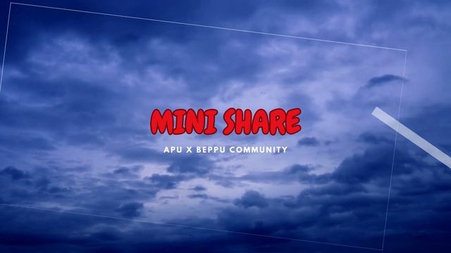 Mini Share; APU x Beppu Community смотреть онлайн