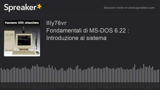 Facciamo DOS chiacchere - Fondamentali di MS-DOS 6.22: Introduzione al sistema смотреть онлайн