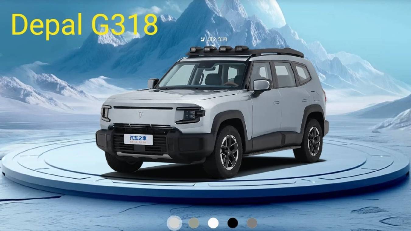 Брутальный кроссовер Deepal G318 от Changan_ интерьер и подробности