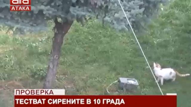 Проверка. Тестват сирените в 10 града /01.04.2019 г./ смотреть онлайн