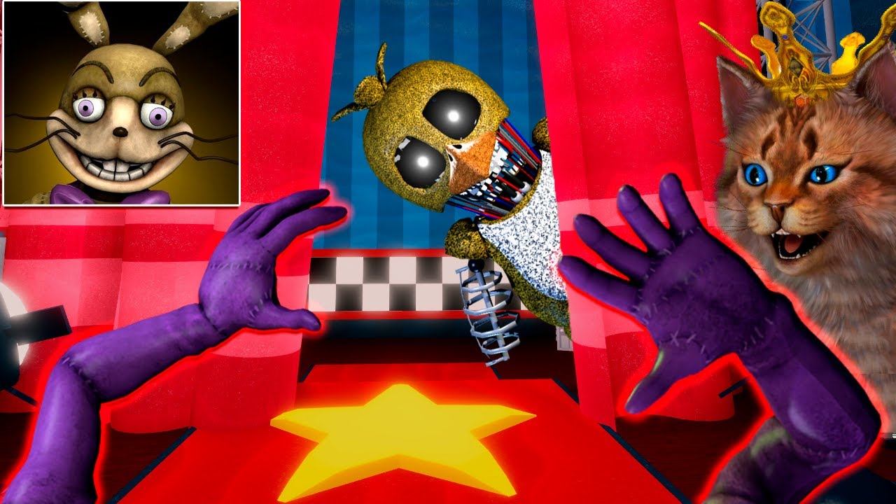 ИГРАЮ ЗА АНИМАТРОНИКОВ В ПРЯТКИ ФНАФ PLAY AS ANIMATRONICS FNAF ROBLOX смотреть онлайн