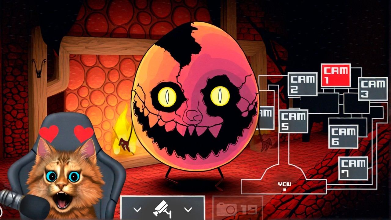 ОДНА НОЧЬ С ФЛАМПТИ 3 - ВЫЖИВАНИЕ ДО 6 УТРА #1 One night at flumpty's 3 Прохождение Весёлый Кот смотреть онлайн