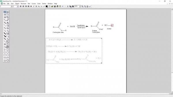 How chemdraw structure copy and paste in word/ How to copy paste in Chemdraw  #ChemDraw #educationa