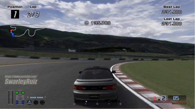 Gran Turismo 4 PS2 | Fuji Speedway 2005 | Toyota SERA '92 смотреть онлайн