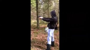 МР-80-13Т. Стрельба. (травматический пистолет)