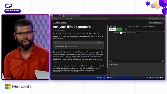 04 - Hello World, Introducing Strings! [Pt 4] ｜ C# for Beginners