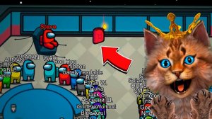 AMONG US но 1 ПРЕДАТЕЛЬ ПРОТИВ 99 МИРНЫХ