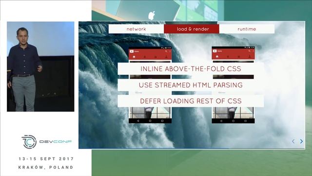Adam Bar - Looking for the Holy Grail of Mobile Web Performance @ DevConf 2017 смотреть онлайн