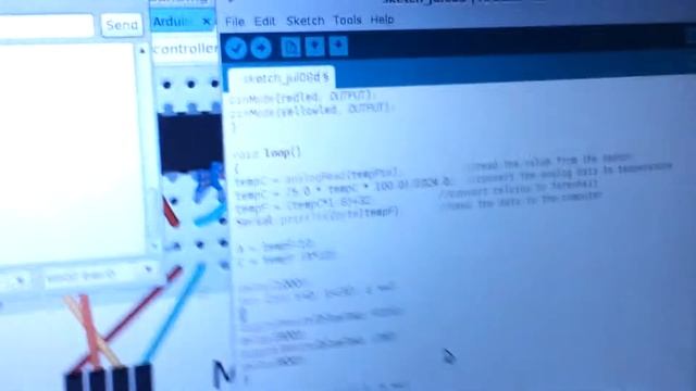 Arduino thermometer using an lm35 смотреть онлайн