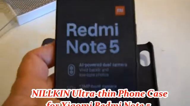 NILLKIN Ultra-thin Phone Case for Xiaomi Redmi Note 5 смотреть онлайн
