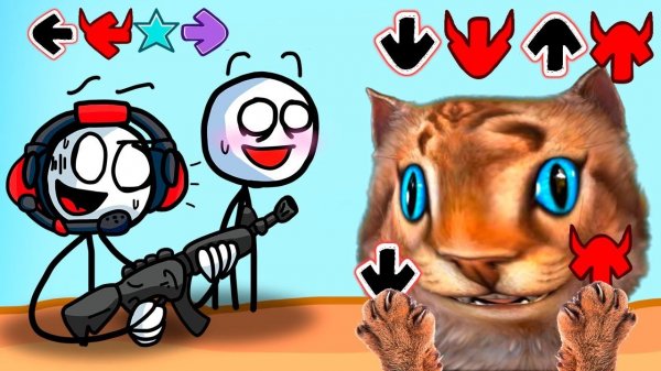 ГЕНРИ СТИКМАН во Friday Night Funkin' vs Henry Stickmin fnf mod