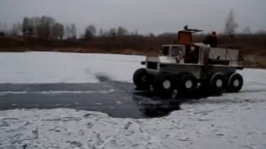 Вездеход Странник  По колотому льду